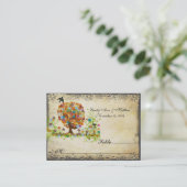 エンチャントフォレストサイドブ結婚ランチ プレイスカード (スタンド正面)