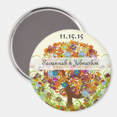 エンチャントフォレストサイドブ結婚ランチ マグネット (正面/裏面)