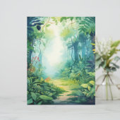 エンチャントフォレストジャングルアドベンチャースクラップブック紙 (スタンド正面)