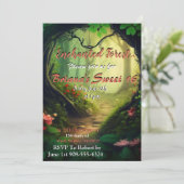 エンチャントフォレストスウィート16招待状 招待状 (スタンド正面)