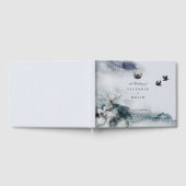 エンチャントフォレストスタグムーン結婚ズゲストブック ゲストブック (全面)