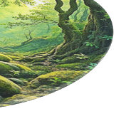 エンチャントフォレストストリームデザイン カッティングボード (角)