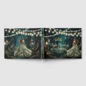 エンチャントフォレストセージ緑ドレスキンセアニェラ ゲストブック (全面)