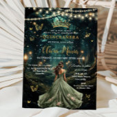 エンチャントフォレストセージ緑ドレスキンセアニラ16 招待状