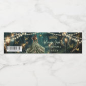 エンチャントフォレストセージ緑ドレスキンセアニラ16th ペットボトルラベル (シングルラベル)