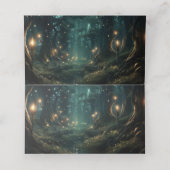 エンチャントフォレストセージ緑ドレスキンセアニラ プレイスカード (内部開封)