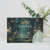 エンチャントフォレストセージ緑ドレスキンセアニラ 出欠カード (スタンド正面)