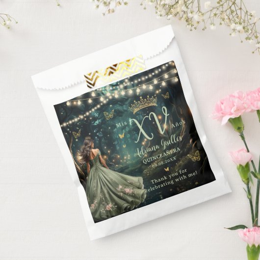 エンチャントフォレストセージ緑ドレスキンセアニラXV フェイバーバッグ (封をした状態)