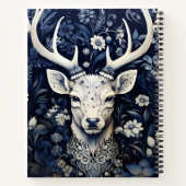 エンチャントフォレストディアウィンター開花 ノートブック (裏面)