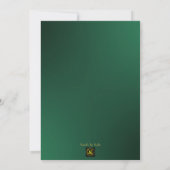 エンチャントフォレストバタフライスウィート16招待状 招待状 (裏面)