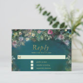 エンチャントフォレストバラグリーナリーフェアリーウッドランドRSVP 出欠カード (スタンド正面)