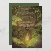 エンチャントフォレストファーザードーターダンス招待状 招待状 (正面/裏面)