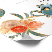 エンチャントフォレストフェアリーガールズ誕生日マイルストーン ポスター (角)