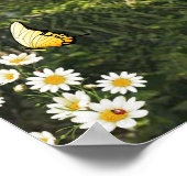 エンチャントフォレストフェアリーズバニー蝶キツネ ポスター (角)