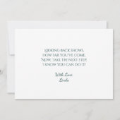 エンチャントフォレストフェアリーファンタジーアートカード (裏面)