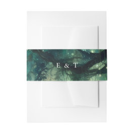 エンチャントフォレストフェアリーライトガーデンシック結婚ズ 招待状ベリーバンド