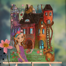 エンチャントフォレストフェアリー1歳の誕生日カスタム祝い