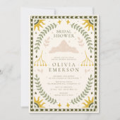 エンチャントフォレストブライダルシャワー 招待状 (正面)