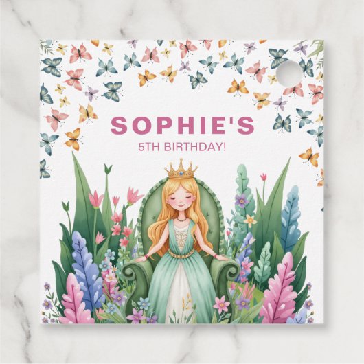 エンチャントフォレストプリンセス誕生日 フェイバータグ (裏面)