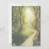 エンチャントフォレストプロムダンス招待状 招待状 (裏面)