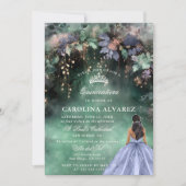 エンチャントフォレストペリウィンクルブルーシックキンセアニェラ 招待状 (正面)