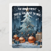 エンチャントフォレストホリデイ シーズンカード (正面/裏面)