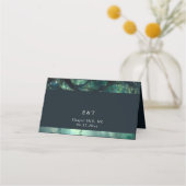 エンチャントフォレストマジカル庭園の結婚式座席表 プレイスカード (裏面)