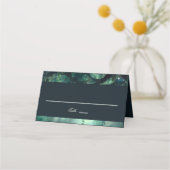 エンチャントフォレストマジカル庭園の結婚式座席表 プレイスカード (正面)