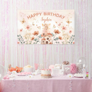 エンチャントフォレストマッシュルームガールズファースト誕生日 横断幕