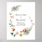 エンチャントフォレストマッシュルームブライダルシャワーへようこそ ポスター (正面)