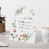 エンチャントフォレストマッシュルームミモザバーサイン 台座サイン (インサイチュ)