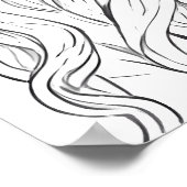 エンチャントフォレストメイドポートレート ポスター (角)