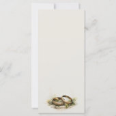 エンチャントフォレストロマンティックボヘミアン結婚式 プログラム (裏面)