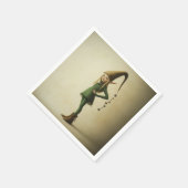 エンチャントフォレスト小妖精や小人 スタンダードカクテルナプキン (角)