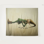 エンチャントフォレスト小妖精や小人 タペストリー (正面(横))