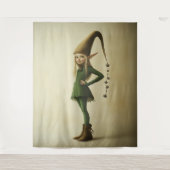 エンチャントフォレスト小妖精や小人 タペストリー (正面)