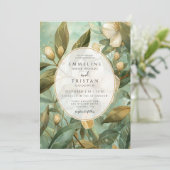 エンチャントフォレスト庭園の結婚式 招待状 (スタンド正面)
