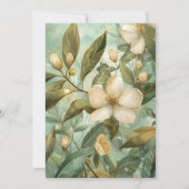 エンチャントフォレスト庭園の結婚式 招待状 (裏面)