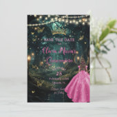 エンチャントフォレスト明るい赤紫色ピンクドレスキンセアニラ16 セーブザデート (スタンド正面)