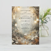 エンチャントフォレスト結婚式招待状 招待状 (スタンド正面)