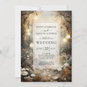 エンチャントフォレスト結婚式招待状 招待状 (正面)