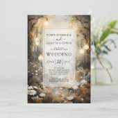 エンチャントフォレスト結婚式招待状 招待状 (スタンド正面)