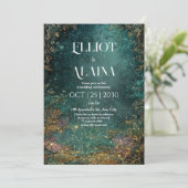 エンチャントフォレスト結婚式招待状 招待状 (スタンド正面)