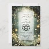 エンチャントフォレスト結婚式招待状 招待状 (正面)