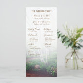 エンチャントフォレスト結婚式 プログラム (スタンド正面)