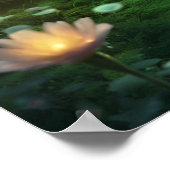 エンチャントフォレスト魔法グリーンテーマ ポスター (角)