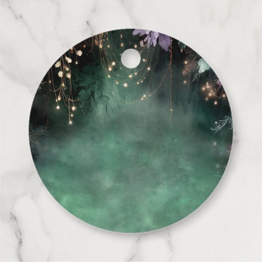 エンチャントフォレスト魔法グリーンラベンダーキンセアニェラ フェイバータグ (裏面)