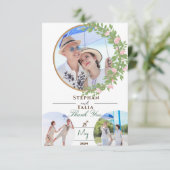 エンチャントフローラエレガンス結婚ズ サンキューカード (スタンド正面)