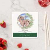 エンチャントフローラエレガンス結婚ズ スタンダードカクテルナプキン (インサイチュ)