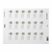 エンチャントフローラエレガンス結婚ズ ラベル (フルシート)